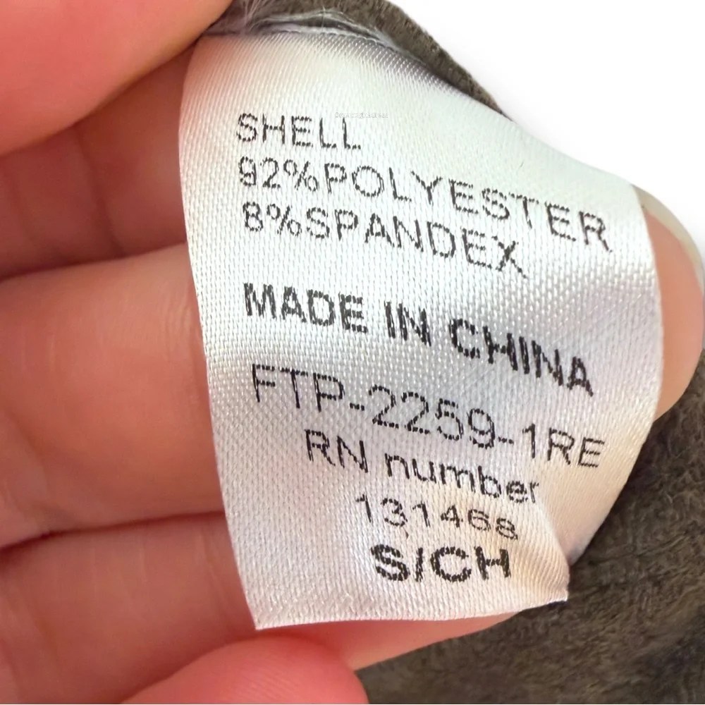 FATE Woodstock Olive Green Faux Suede Fringe Vest Western Festival Boho  Small - Picture 13 of 13